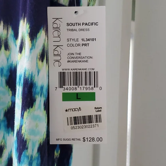 Fitted Tribal printed bodycon dress - Picture 3 of 5